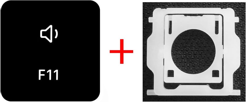 GRMTRV Replacement Individual Key Cap Hinge for MacBook Air 13'' 15'' M3 M4 A3113 A3114 A3240 A3241, 14'' 16'' Pro/Max M4 A3185 A3186 A3401 A3112 A3403 2024-2025 (F11) - Image 4